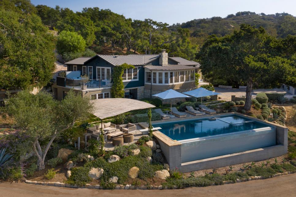 Montecito Residence With Infinity Pool and Two Guest Houses