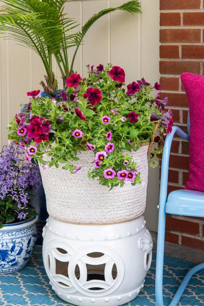 Try This: Hanging Baskets for Bathroom Storage - A Beautiful Mess