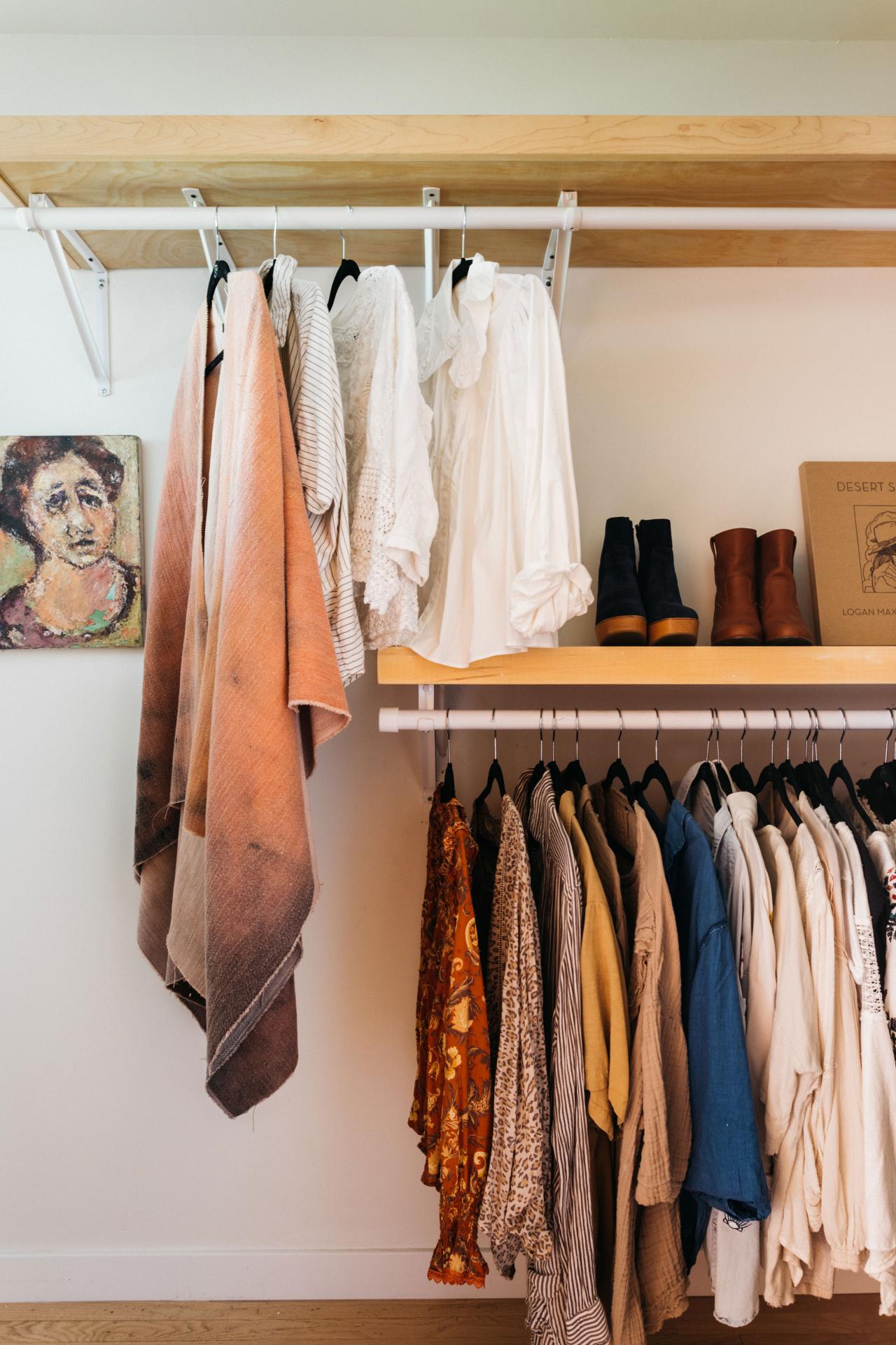 DIY Clothes Racks and Portable Closet Storage Ideas