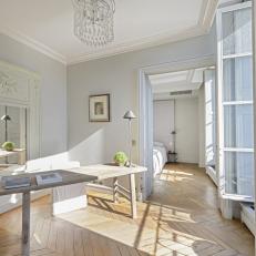 Home Office With Views of the Seine in Paris