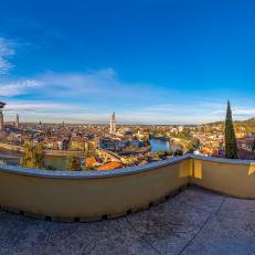 Rooftop in Verona, Italy With Extraordinary Views
