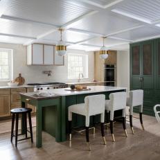 Dazzling Kitchen With Show-Stopping Island