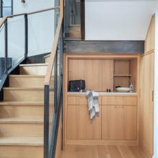 Stairs and Cabinets With Purse