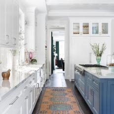 Classic Contemporary Kitchen in White
