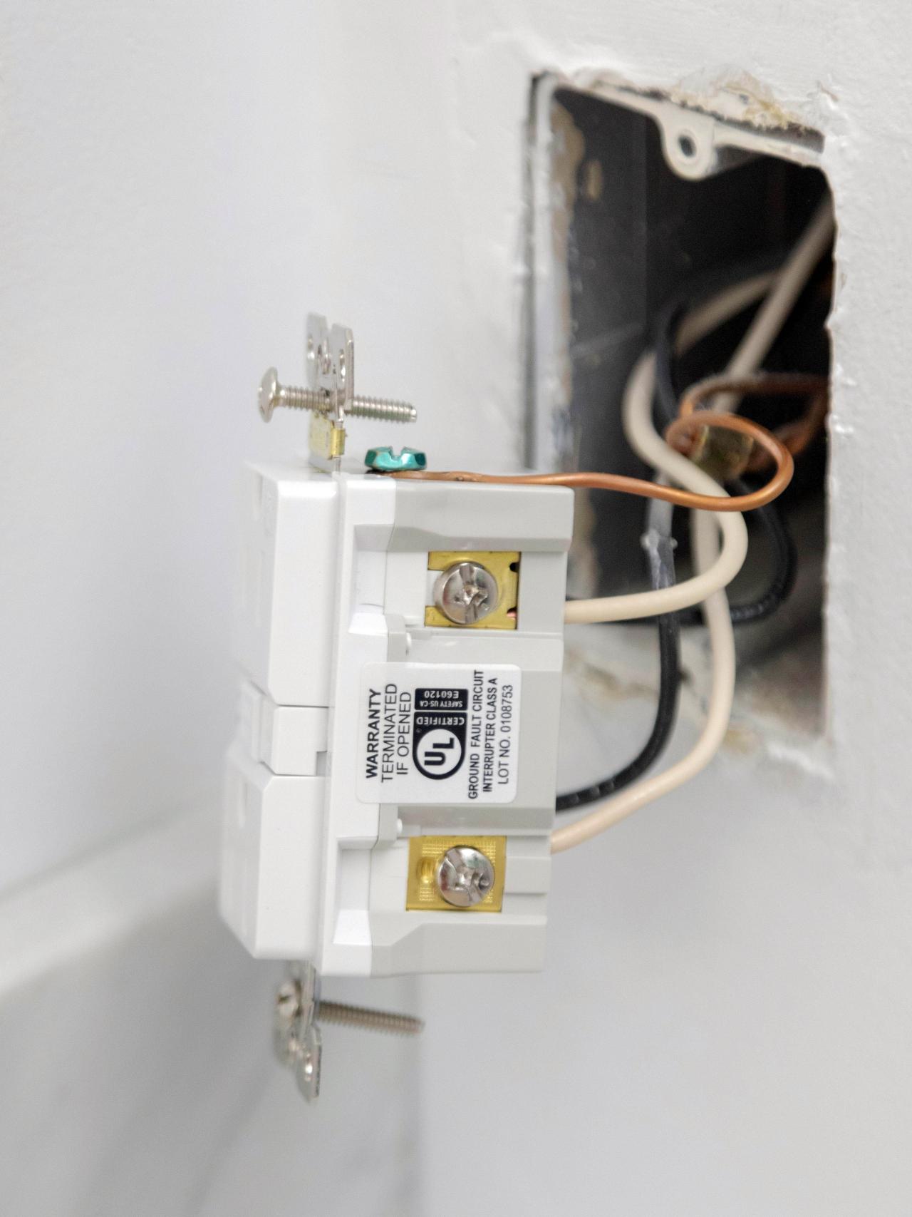 How To Install A Gfci Outlet Hgtv