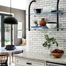Black and White Transitional Kitchen