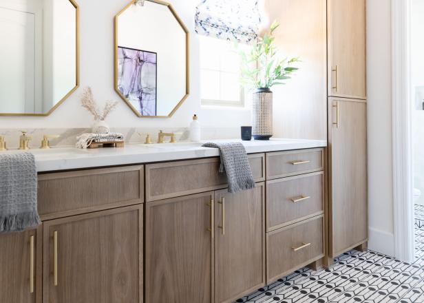 Guide to Selecting Bathroom Cabinets, HGTV