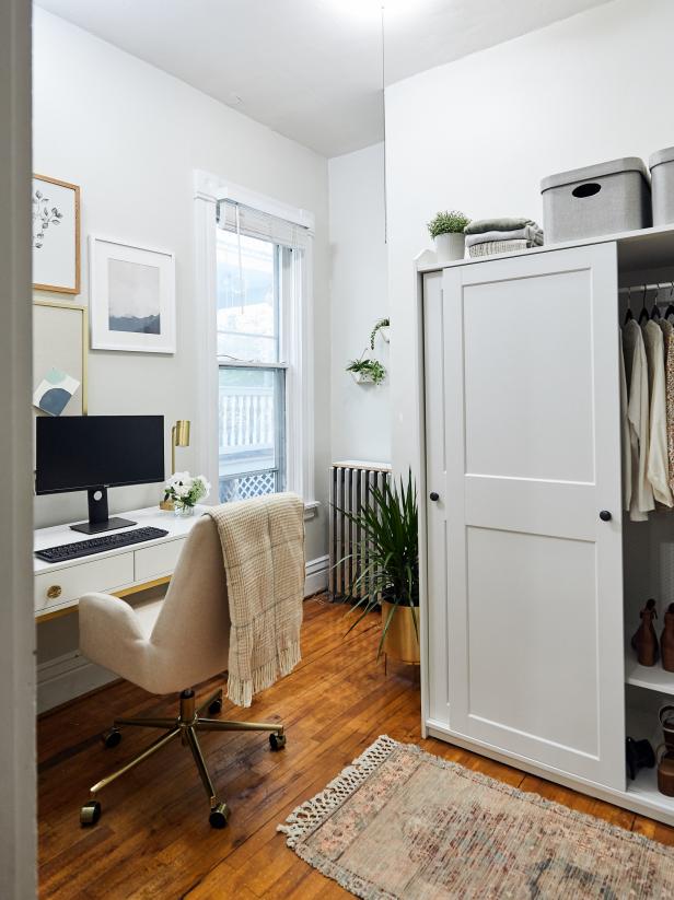 Combo Closet and Home Office