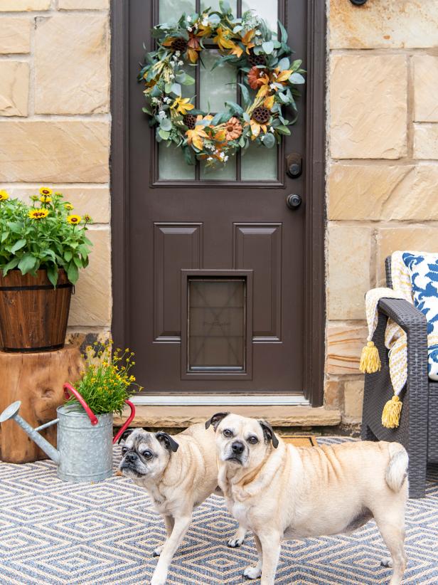 Create a Warm Welcome With a Fall Wreath