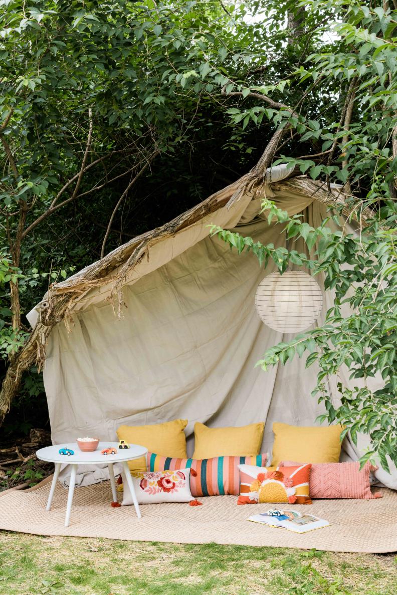 Bohemian Backyard Tent