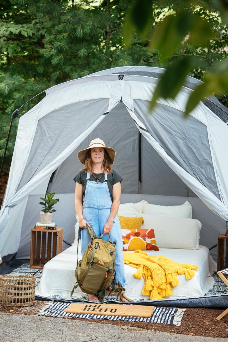 A Luxurious Camping Tent You Can Stand In