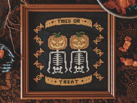 Download These Dark, Delightful Halloween Cross-Stitch Patterns