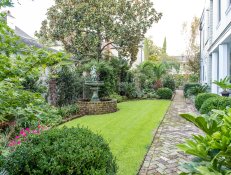 Brick Path and Garden