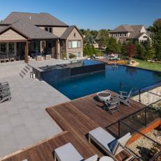 Brown Stone Patio and Decks