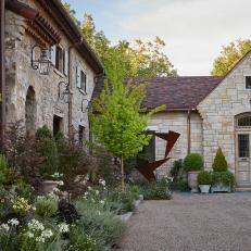 Stone Villa and Front Garden