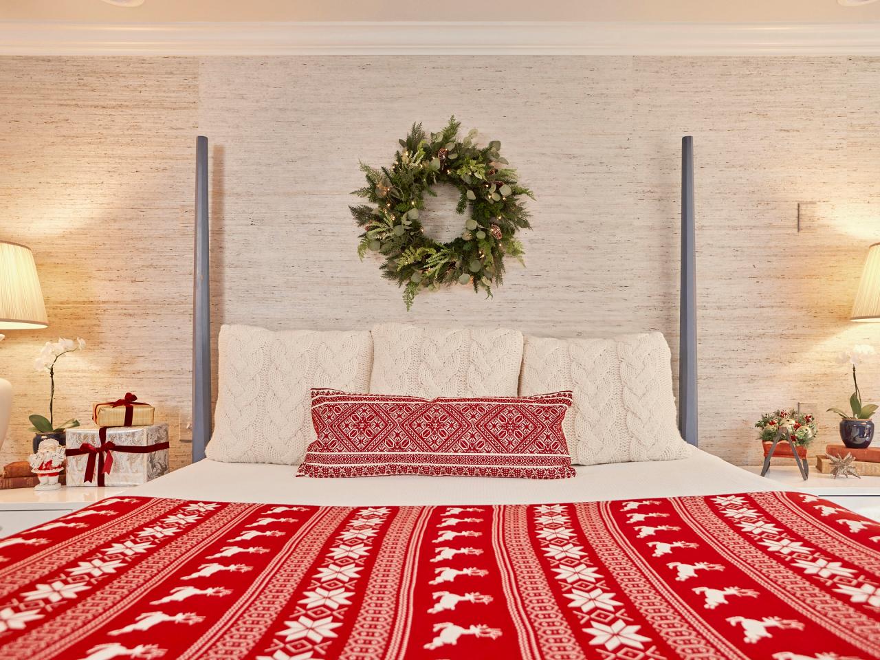 Christmas bedroom best sale