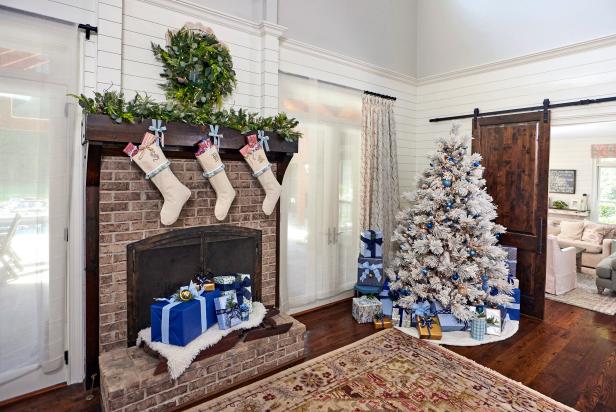 55 Christmas Mantel Decorating Ideas | How to Decorate a Holiday ...