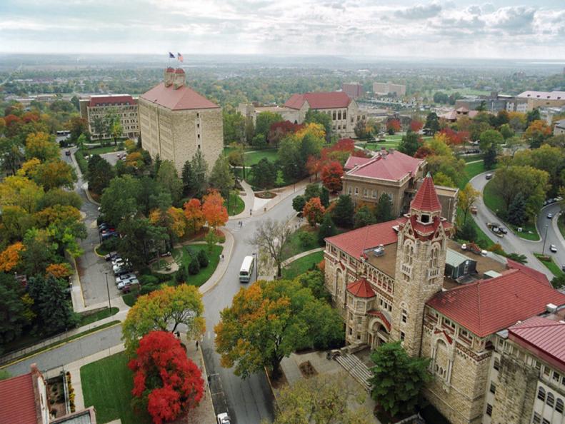 University of Kansas in Lawrence, Kansas 
