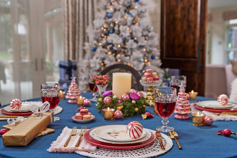 Set a Fun + Festive Holiday Table