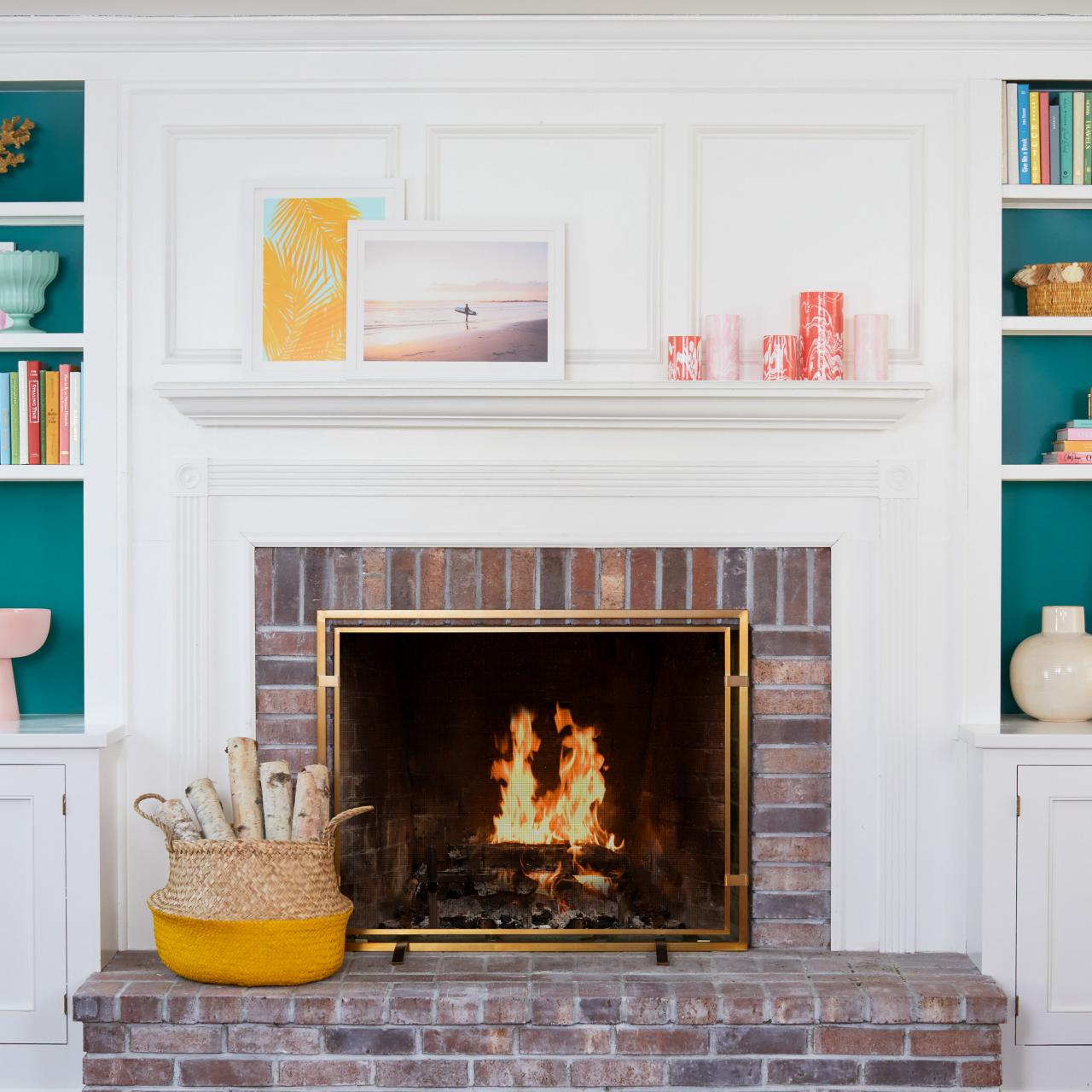 34 Clever Fireplace Built-In Ideas to Maximize Style