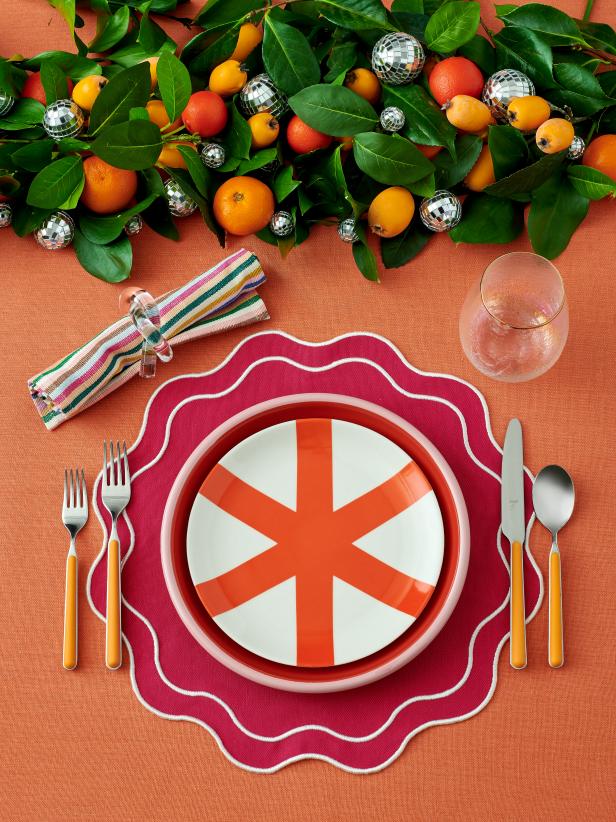 Multicolor Thanksgiving Place Setting