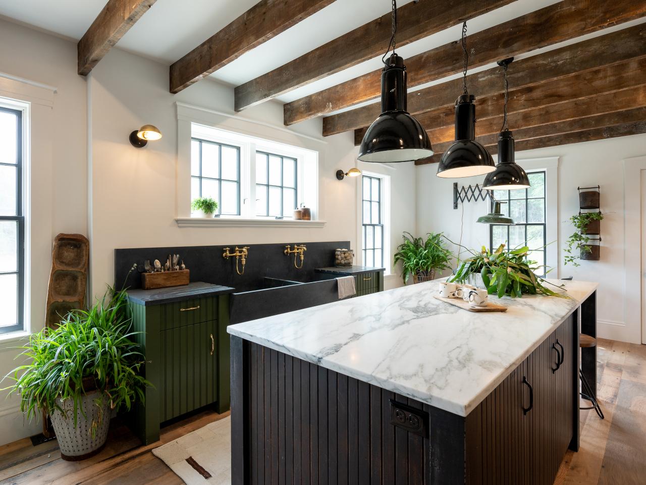 Our Favorite Farmhouse Kitchen Design Ideas & Elements