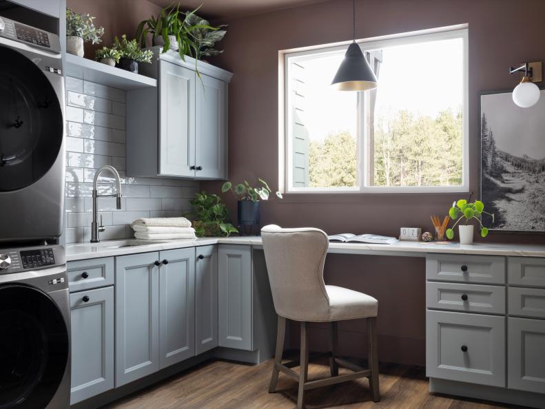 Laundry Room and Desk