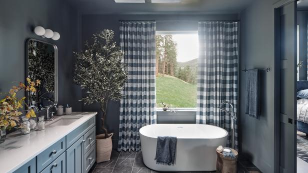 The Main Bathroom at HGTV Dream Home 2023 Is a Luxe, Spa-Like Space