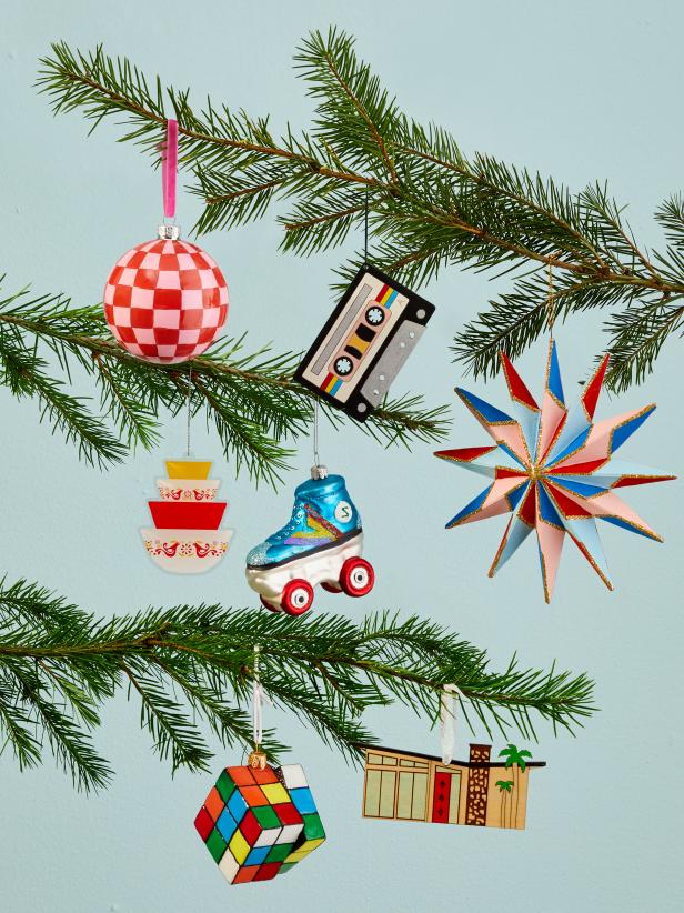 Quirky, Vintage-Style Holiday Ornaments