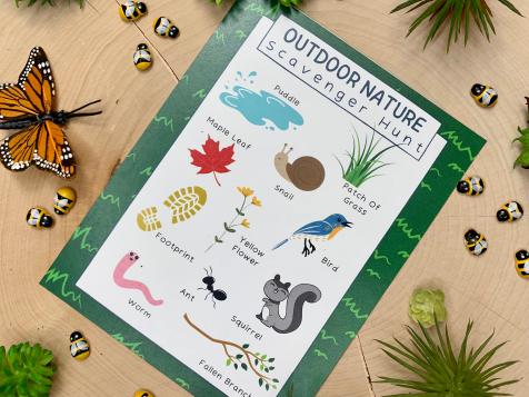 Explore the Great Outdoors With Our Nature Scavenger Hunt
