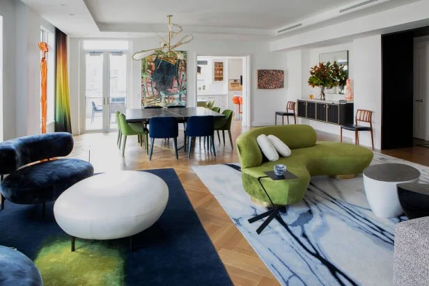 Neon living room cheap