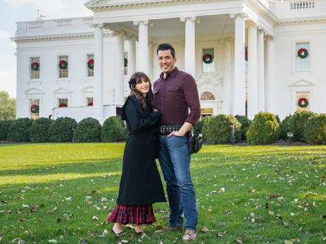 Jonathan Scott and Zooey Deschanel Are Hosting 'White House Christmas 2022'