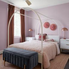 Bohemian Pink Bedroom