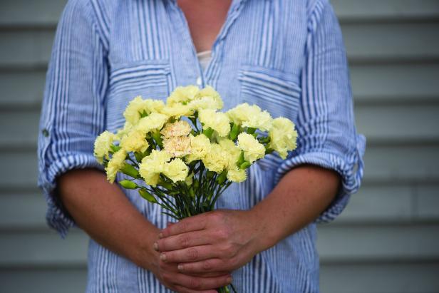 Yellow Carnation Bouquet