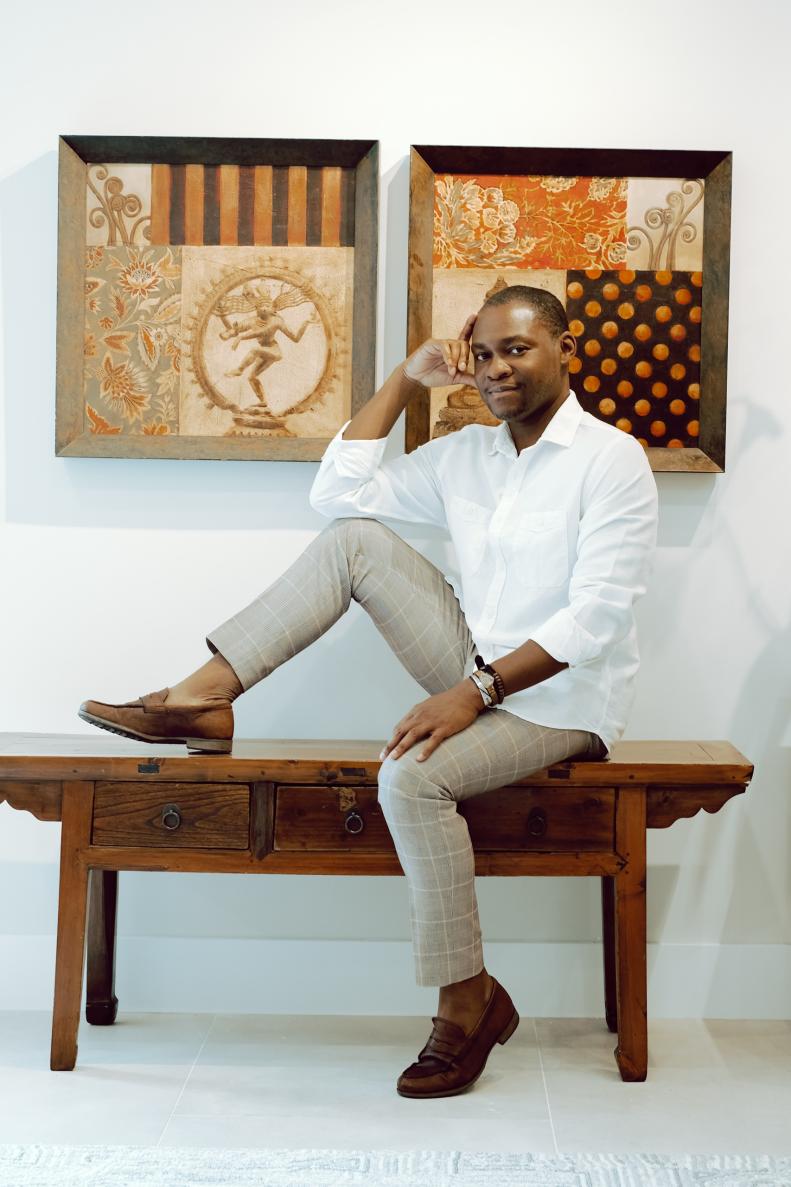 Miami-born artist and designer, Kenzie Leon Perry, is the creative mind behind Ze Haus Interior Design Studio (https://www.ze-haus.com/). Raised in the midst of his mother’s interior design business, Kenzie augmented his early training with a bachelor’s degree in interior design and a number of years working as a senior designer for a major Caribbean resort chain. Now at the helm of his own brand, he’s looking to bring that same sense of luxury to the business and personal spaces of all his clients.  

