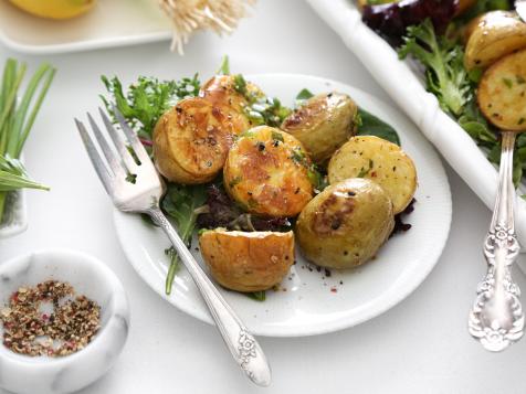 Roasted New Potatoes With Spring Herbs