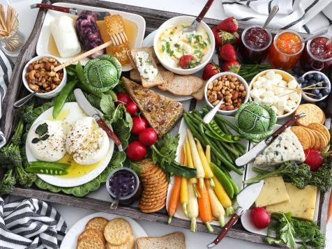 The Ultimate Vegetarian Cheese Board