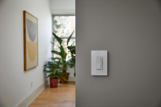 Legrand adorne light switch with Netatmo Smart Lighting 