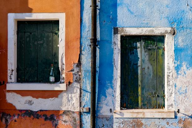Colorful House in Burano, Italy