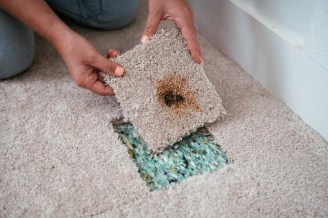 How to Repair a Carpet With Carpet Patching