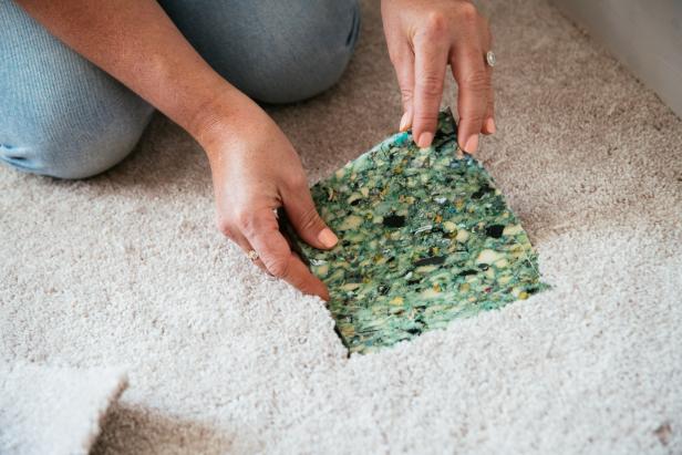 Learn how to patch and repair stained carpeting.