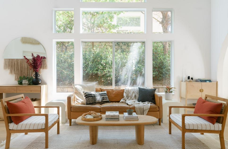 Bright Scandinavian Style Living Room
