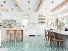This Vibrant Kitchen Is the Star of the Home