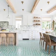 This Vibrant Kitchen Is the Star of the Home