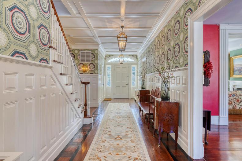 Historic Farmhouse Foyer