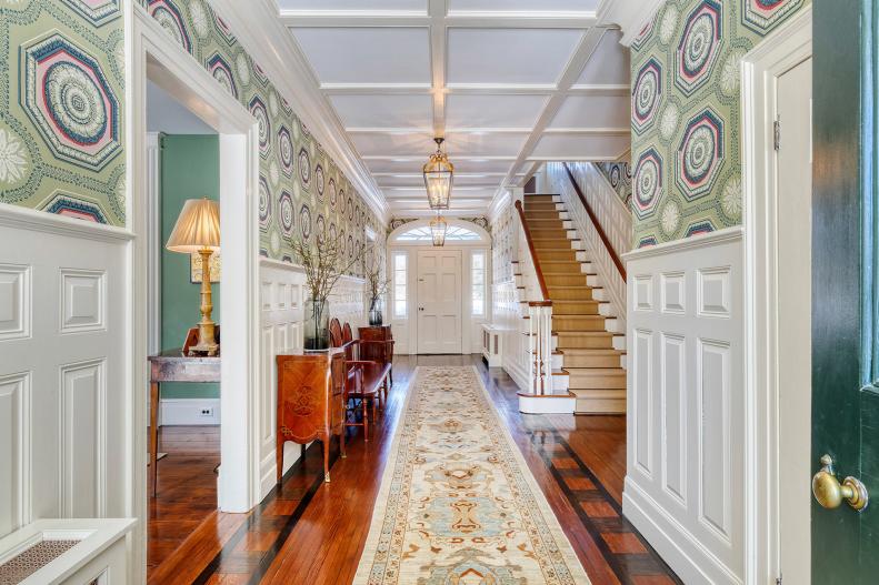 Historic Farmhouse Foyer