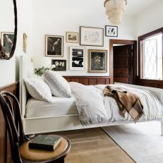 Classic White and Wood Bedroom