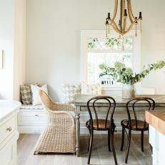 Formal Dining Room With Bench Seating