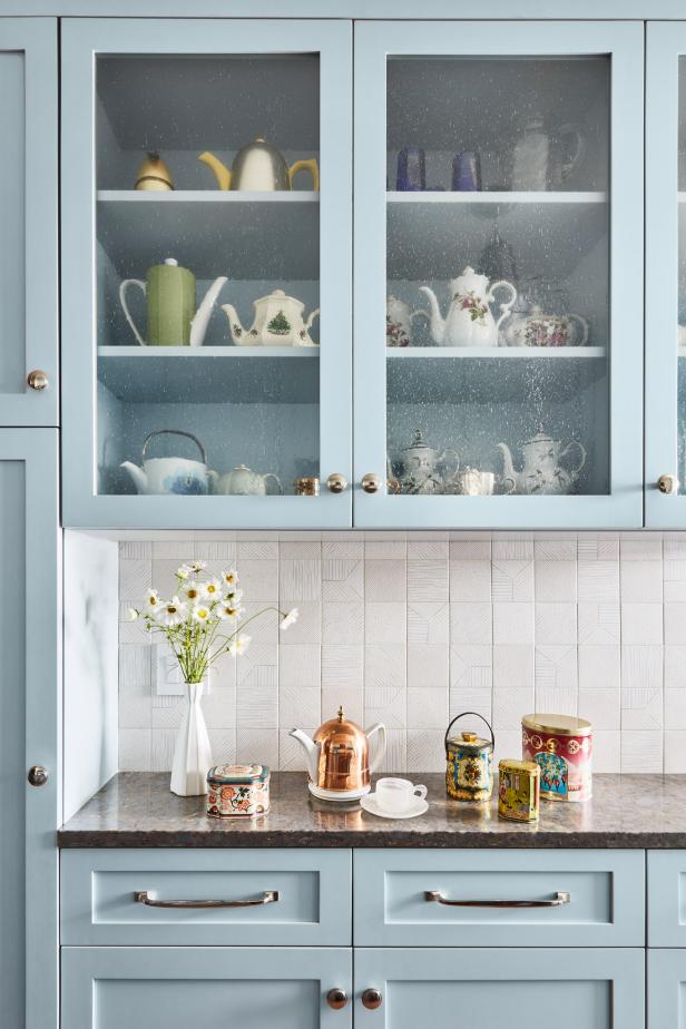 Sky Blue Kitchen Cabinets