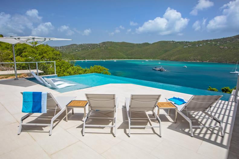 Patio and Infinity Pool